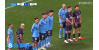 世界波！特尔精彩任意球直挂死角，热刺1-0领先悉尼FC